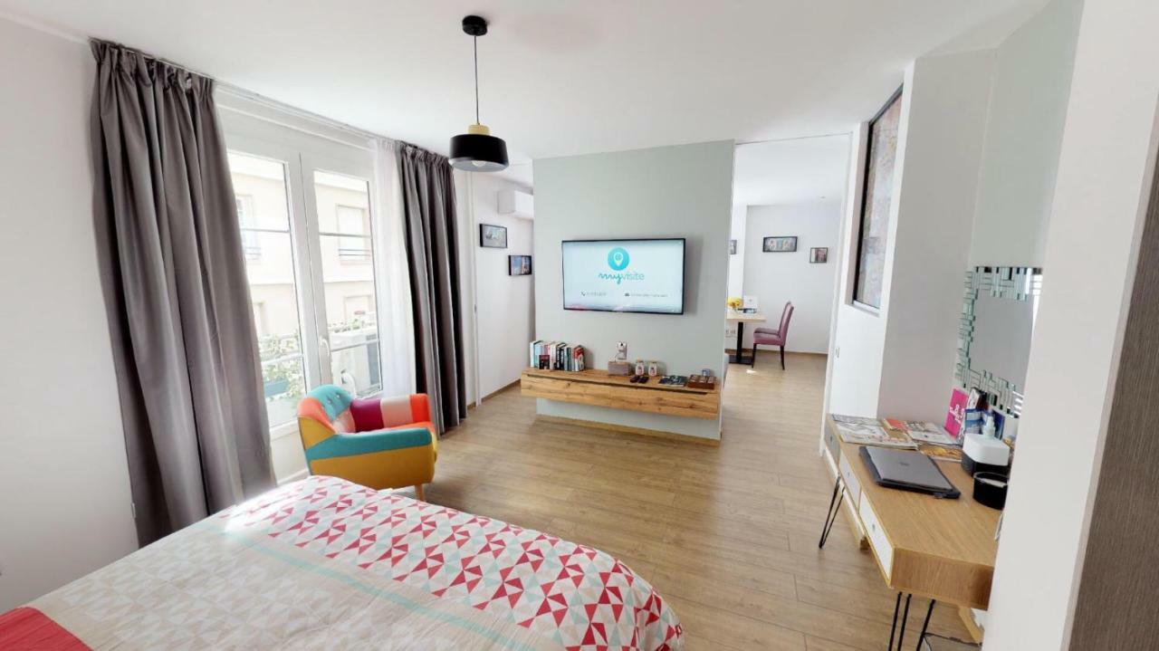 Appartement Cosy Au Coeur De Grenoble Avec Parking Gratuit Exterior foto